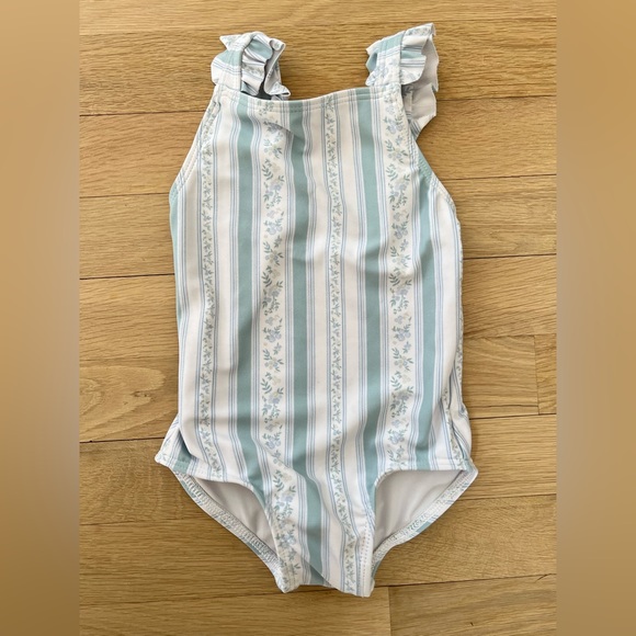 Minnow Other - Minnow Floral Swimsuit 2T